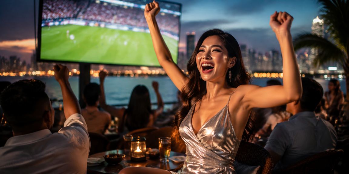 Trận đấu bóng đá ở Sài Gòn với cược jackpot hấp dẫn